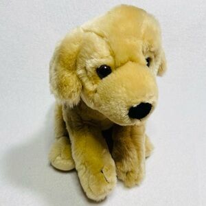 9” Y2K 2000s Toys R Us Yellow Lab Puppy Plush